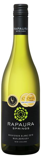 Изображение товара Вино Rapaura Springs Sauvignon Blanc белое сухое Новая Зеландия, 0,75 л