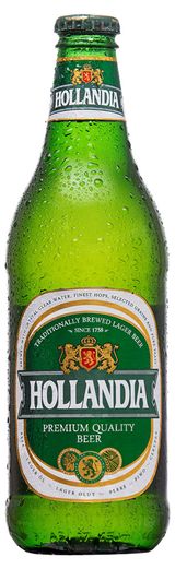 Изображение товара Пиво Hollandia светлое фильтрованное 4,8%, 450 мл