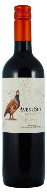 Изображение товара Вино Aves Del Sur Carmenere красное сухое Чили, 0,75 л