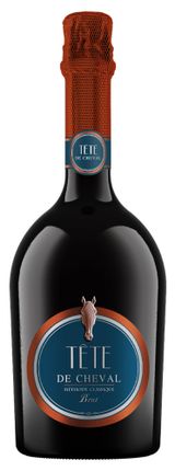 Изображение товара Игристое вино Tete de Cheval белое полусухое Россия, 0,75 л