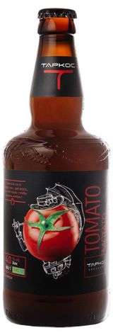 Изображение товара Пивной напиток «Таркос» Tomato Motato Специальный № 5 светлое нефильтрованное 4%, 500 мл