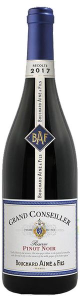 Изображение товара Вино Bouchard Aine & Fils Grand Conseiller Pinot Noir красное сухое Франция, 0,75 л
