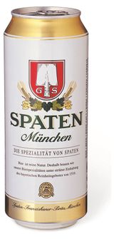 Изображение товара Пиво Spaten Munchen светлое фильтрованное 5,2%, 500 мл