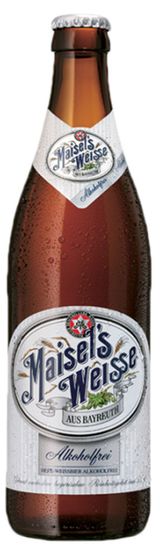 Изображение товара Пиво безалкогольное Maisels Weisse Alkoholfre безалкогольное светлое нефильтрованное, 500 мл