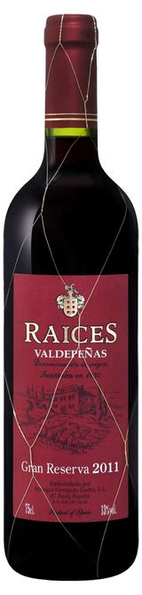 Изображение товара Вино Raices Gran Reserva красное сухое Испания, 0,75 л
