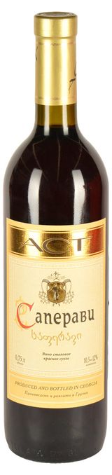 Изображение товара Вино «АСТ» Саперави столовое красное сухое Грузия, 0,75 л