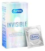 Изображение товара Презервативы Durex Invisible ультратонкие, 12 шт