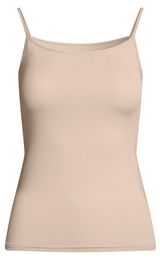 Изображение товара Майка женская «Каждый день» на бретелях бежевая, р.52