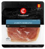 Изображение товара Вяленое мясо Хамон сыровяленый Casademont Серрано окорок свиной нарезка, 100 г