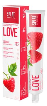 Изображение товара Зубная паста Splat Любовь со вкусом малины, 75 мл