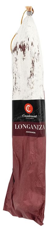 Изображение товара Колбаса сыровяленая Casademont Лонганиза с благородной белой плесенью, ~ 0,9 кг