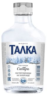 Изображение товара Водка «Талка» Россия, 0,1 л