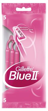 Изображение товара Станок для бритья женский Gillette Blue 2 одноразовые, 5 шт