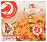 Изображение товара Рис с курицей и овощами АШАН Красная птица, 250 г