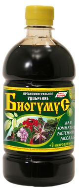 Изображение товара Удобрение для комнатных растений и рассады «Сила Жизни» Биогумус органоминеральное, 500 мл