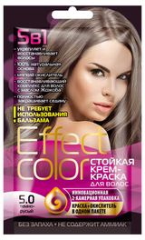 Изображение товара Крем-краска для волос «Фитокосметик» Effect Сolor тон темно-русый 5.0, 50 мл