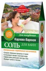 Изображение товара Соль для ванн «Фитокосметик» Карлово-варская для похудения серии , 500 г