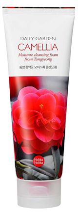 Изображение товара Пенка для лица очищающая Holika Holika Дейли Гарден камелия, 120 мл