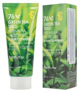 Изображение товара Пенка для лица FarmStay очищающая увлажняющая с семенами зеленого чая, 100 мл