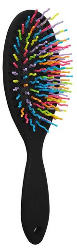 Изображение товара Щетка для волос Studio style Цветные зубчики овальная