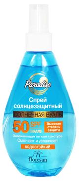 Изображение товара Спрей солнцезащитный Floresan Spf 50, 160 мл