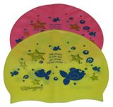 Изображение товара Шапочка для плавания STINGREY детская с рисунком, силикон