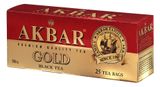 Изображение товара Чай черный AKBAR Gold байховый мелкий в пакетиках, 25х2 г