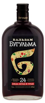 Изображение товара Бальзам «Бугульма» 24 вида ягод и трав Россия, 0,5 л