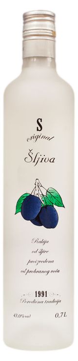 Изображение товара Водка S Original Sljiva Сербия, 0,7 л