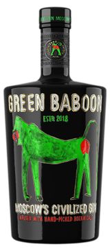 Изображение товара Джин Green Baboon Россия, 0,7 л