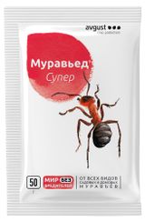 Изображение товара Инсектицид от муравьев Avgust Муравьед супер, 50 г