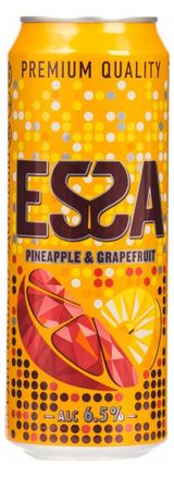 Изображение товара Пивной напиток ESSA Ананас Грейпфрут светлый фильтрованный 6,5%, 450 мл