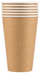 Изображение товара Набор одноразовых стаканов Vitto бумага, 6х330 мл