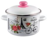 Изображение товара Кастрюля Appetite Париж эмалированная для индукционных плит, 3 л