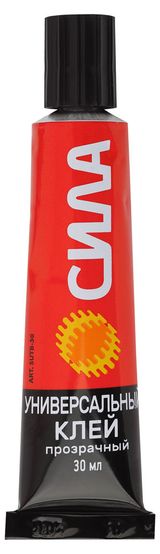 Изображение товара Клей универсальный «Сила» прозрачный, 30 мл