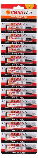 Изображение товара Супер-клей «Сила» 503-3, 3 г