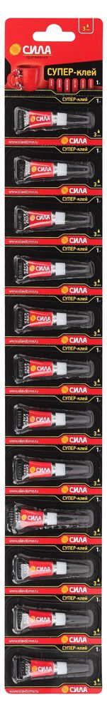 Изображение товара Супер-клей «Сила» SSBL12-1, 1 г