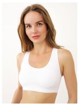 Изображение товара Спортивный топ SeamlessFLEX Olympic plus белый, р.M/L