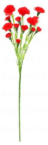 Изображение товара Цветы искусственные Greener Гвоздика Шалли, 60 см