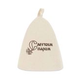 Изображение товара Шапка «Невский банщик» Классика фетровая белая