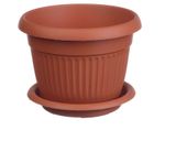 Изображение товара Кашпо Idea Ливия терракотовое Ø24 см