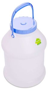 Изображение товара Бидон пищевой Martika пластиковый белый, 8 л