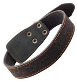 Изображение товара Ошейник для собак Gamma двойной кожаный, 36 мм