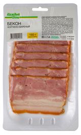 Изображение товара Бекон варено-копченый «Каждый день» нарезка, 150 г