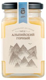 Изображение товара Мед «Медовый дом» Альпийский горный, 320 г