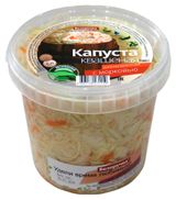 Изображение товара Капуста квашеная «Белоручка» шинкованная с морковью, 1 кг