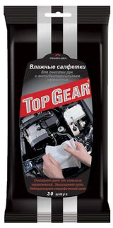 Изображение товара Салфетки влажные TopGear для рук антибактериальные, 30 шт