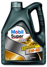 Изображение товара Масло моторное Mobil Super 3000 5W40 синтетическое, 4 л