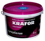 Изображение товара Краска «Альфа» Супербелая для потолков водно-дисперсионная акриловая, 3 кг