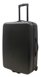 Изображение товара Чемодан Airport 2 колеса чёрный, 48х25х69 см, размер M